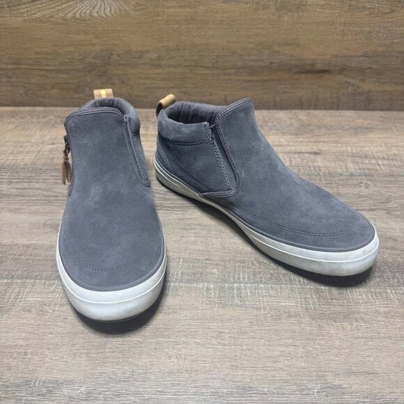 Sperry Top sider Crest Lug Gray Suede Chukka Sneaker Women's Size 11 - Picture 5 of 6